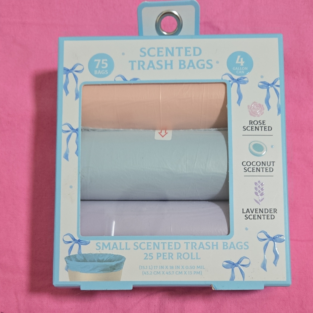 Scented Trash Bags - Assorted Colors And Scents